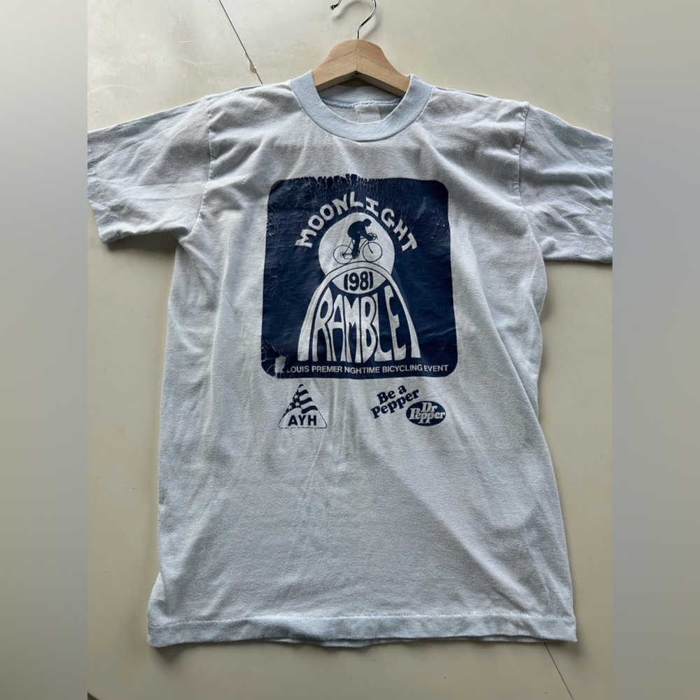 Vintage 1981 Blue Graphic T-Shirt